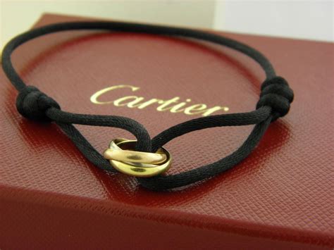 cartier trinity bracelet colours|cartier trinity with black gold.